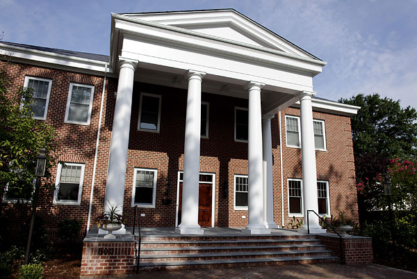 Front of house Old Dominion geothermal